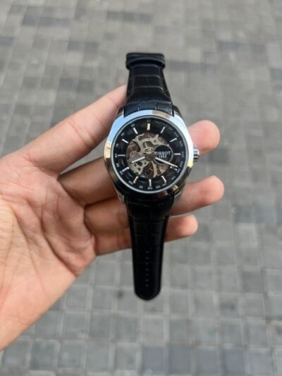 TISSOT 1853 AUTOMATIC PRIMIUM QUILTY LEATHER WATCH