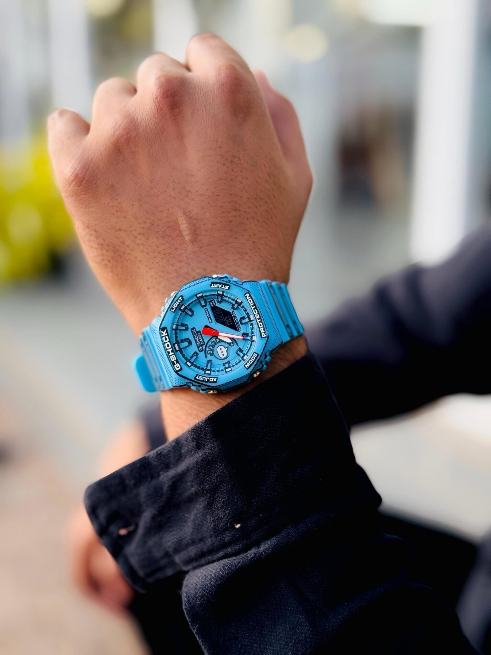 G SHOCK GA2100 MANGA BLUE WATCH - Image 3