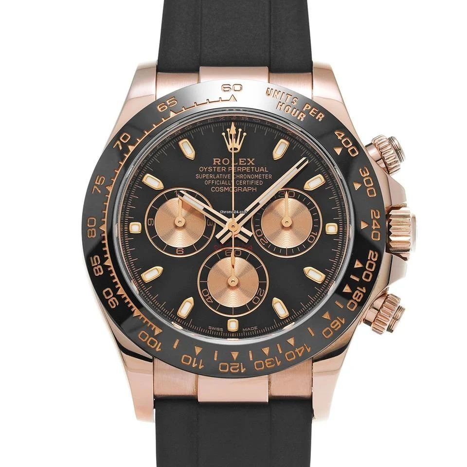 ROLEX DAYTONA FIBER BELT PREMIUM WRIST WATCH - Image 2