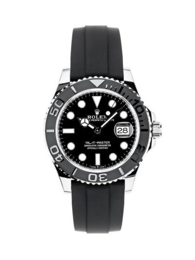 ROLEX OYSTER PERPETUAL YACH MASTER (SILVER/BLACK) WATCH