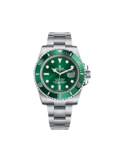 ROLEX SUBMARINE GREEN BAZELL 3 LIMITED EDITION WATCH