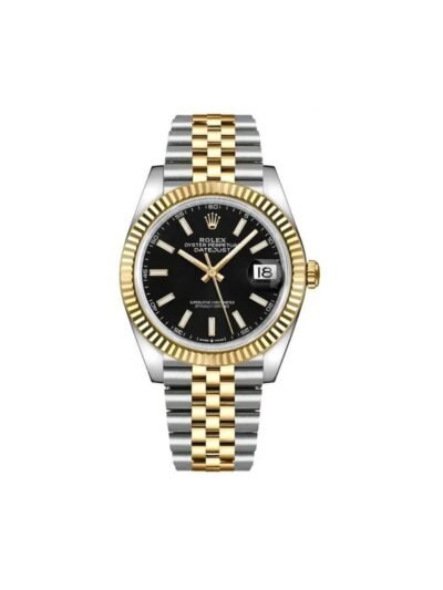 ROLEX OYSTER PERPETUAL DAY DATE 41 MM FLUTED BEZEL WATCH