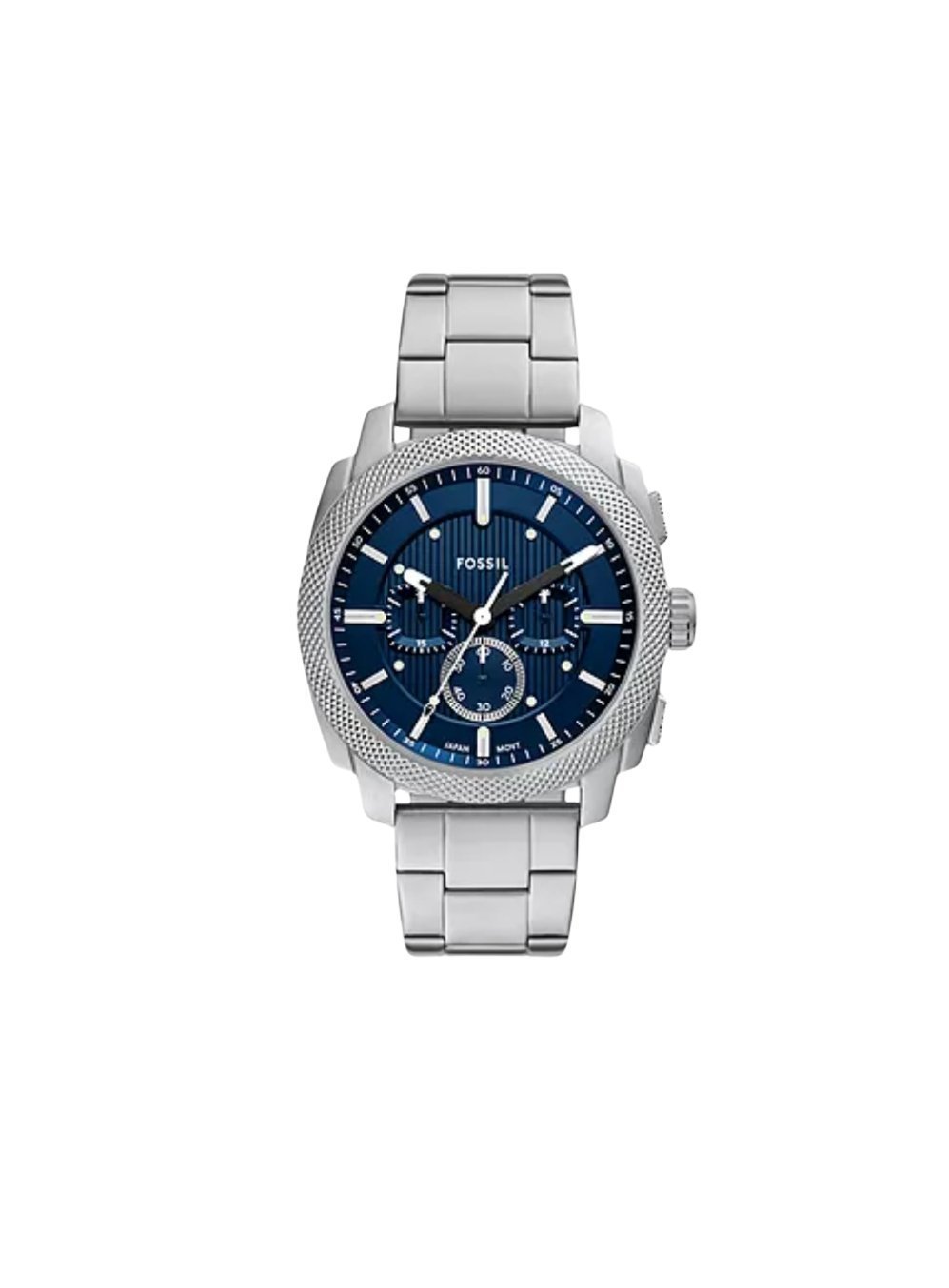FOSSIL PREMIUM FS6095 METAL (SILVER/BLUE) WRIST WATCH (2025 MODEL)