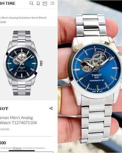TISSOT 1853 POWERMATIC 80 "GENTLEMEN" PREMIUM QUALITY METAL WATCH