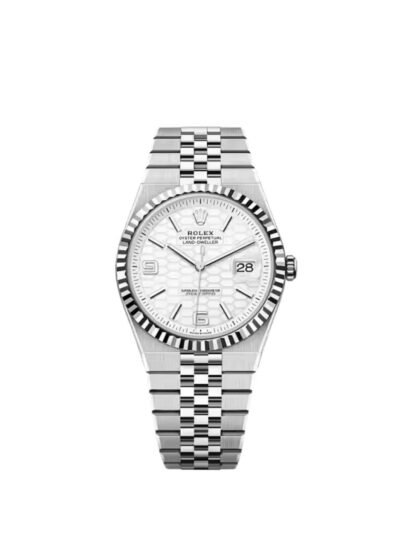 ROLEX LAND-DWELLER 40 OYSTER STEEL WHITE GOLD EDITION (2025 MODEL)