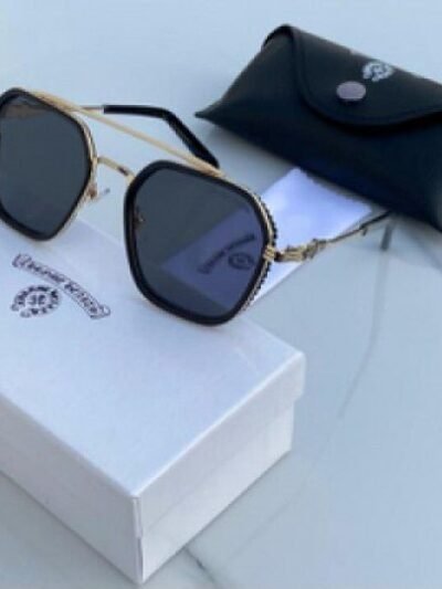 Branded  Sunglasses  hearts gold black(With Original Kit)
