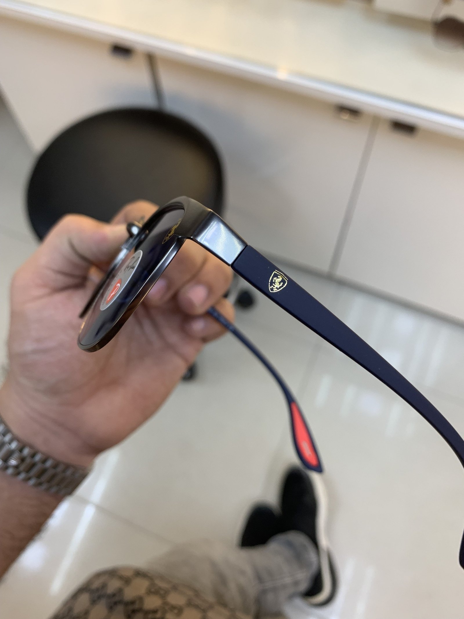 Branded Sunglasses RB Gun Blue - Image 2