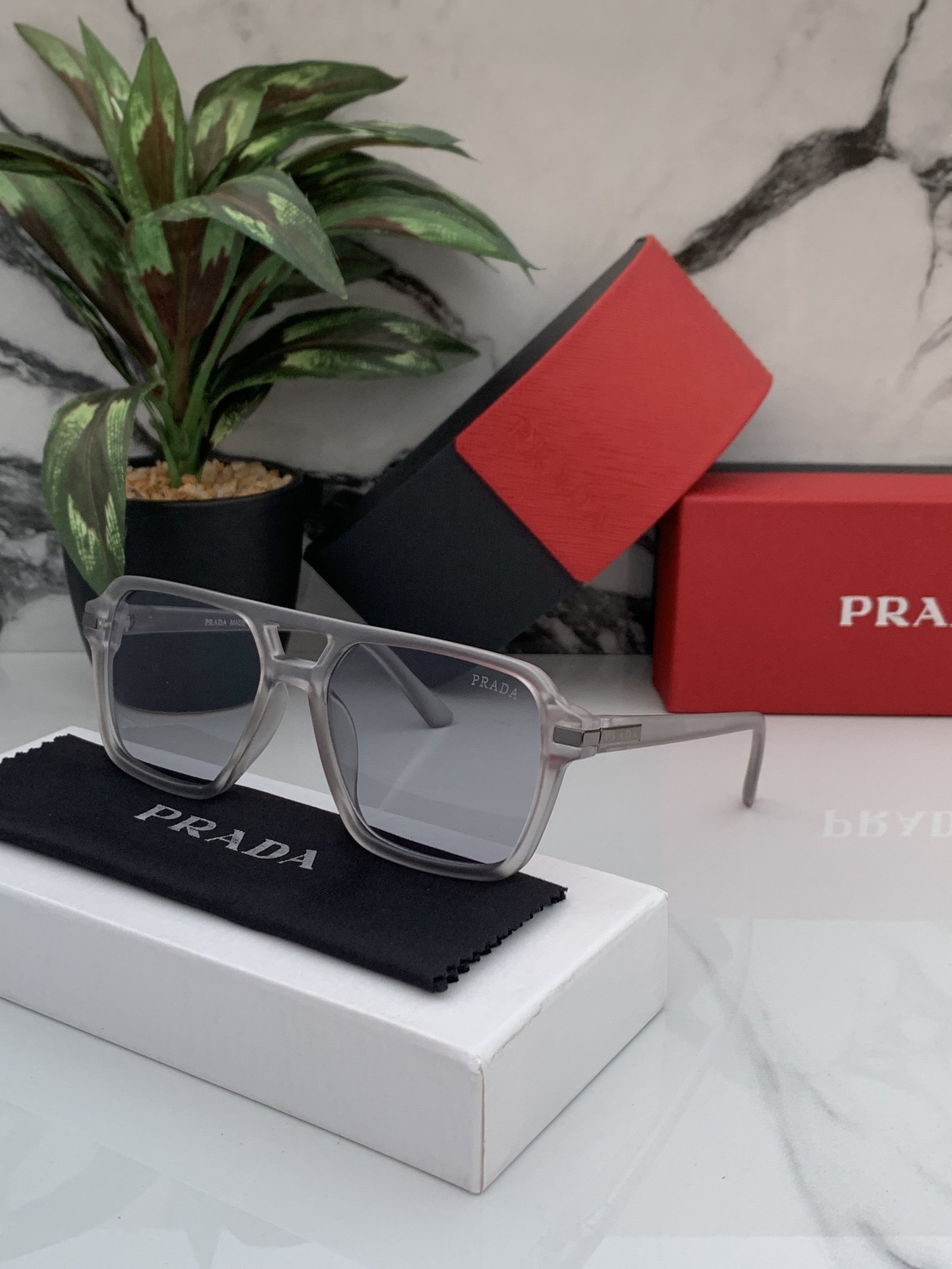Branded Sunglasses PB 20 Grey (With Original Kit) - Image 5