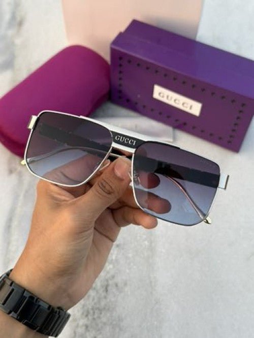 Branded Gci Silver Sunglasses FT (With Original Kit) - Image 3