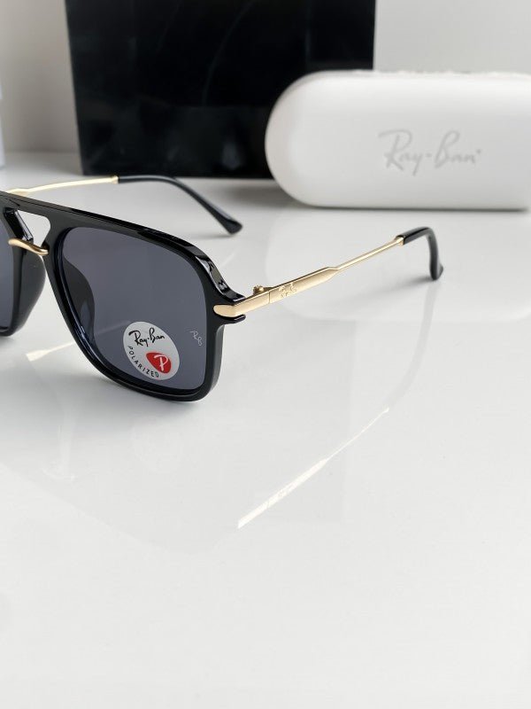 Branded Rb Black Gold Sunglasses Bt (With Original Kit) - Image 4