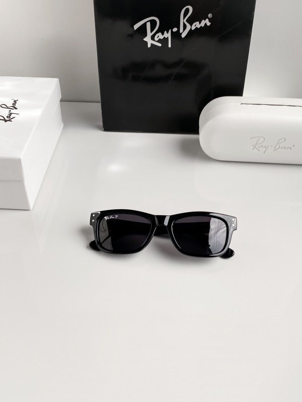 Branded Rb Full Black Sunglasses Bt (With Original Kit) - Image 4