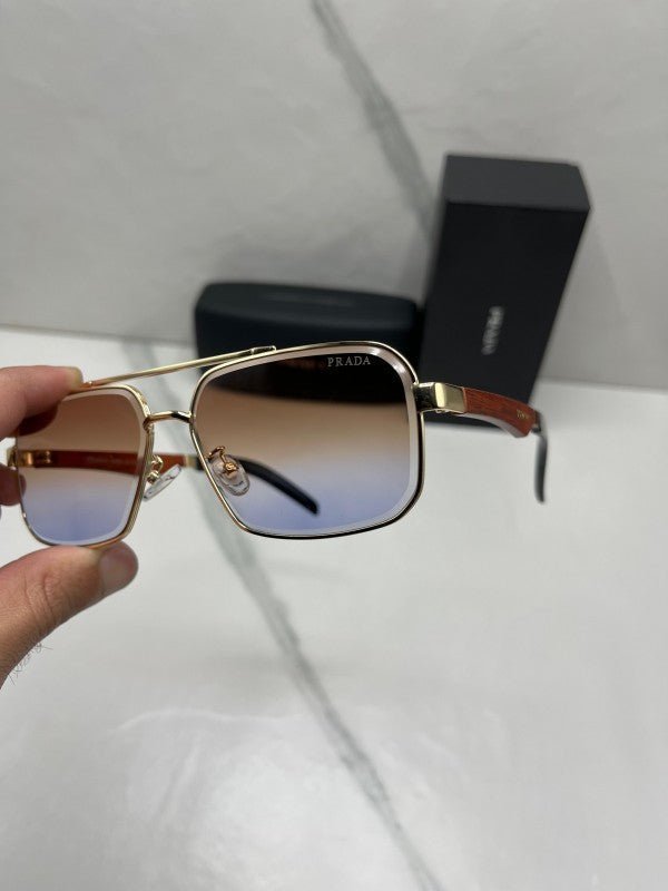 Branded Pda Gold Desert Sunglasses EW (With Original Kit) - Image 2
