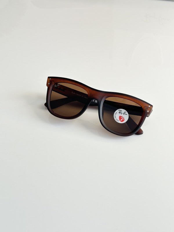 Branded Rb Reverse Dark Brown Sunglasses Bt (With Original Kit) - Image 3