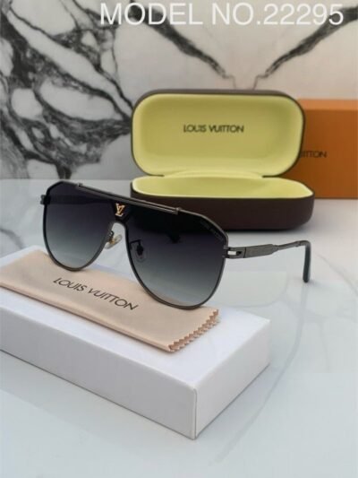 Branded Lv 22295 Sunglasses Green Shaded (With Original Kit)
