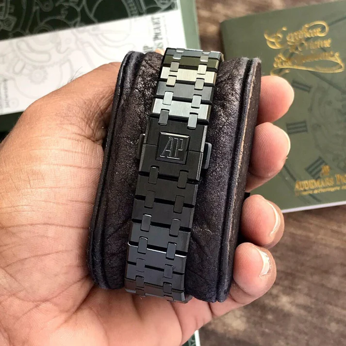 Audemars Piguet Skeleton AP Royal Oak Black Skeleton Metal - Image 4