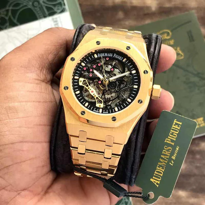 Audemars Piguet Skeleton AP Royal Oak Gold Skeleton Metal - Image 2