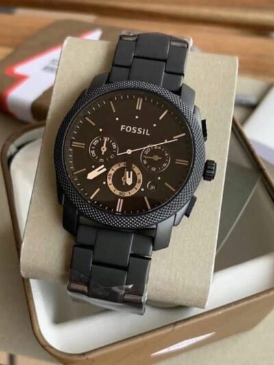 Fossil Fs4682 Metal Black Watch