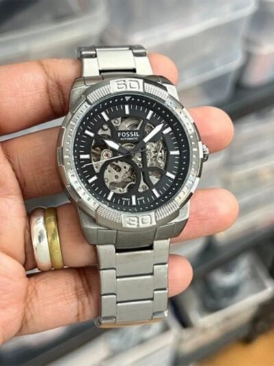 Fossil Silver Metal Automatic