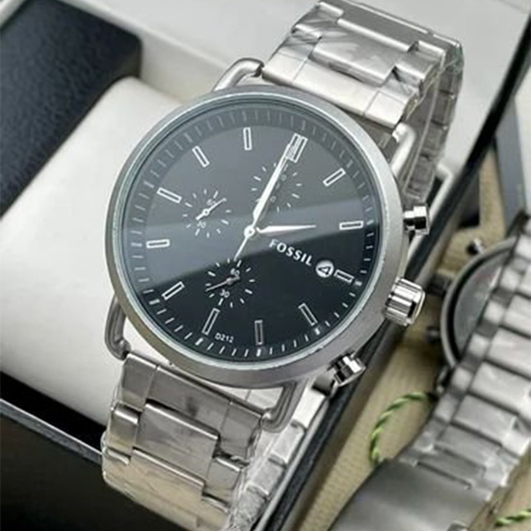 Fossil Silver Metal Watch - Image 3