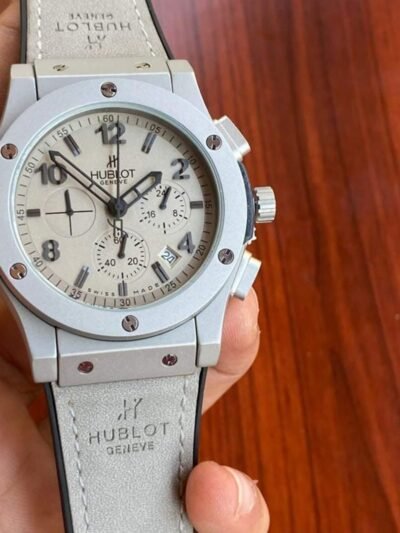Hublot Grey Leather Belt Watch C
