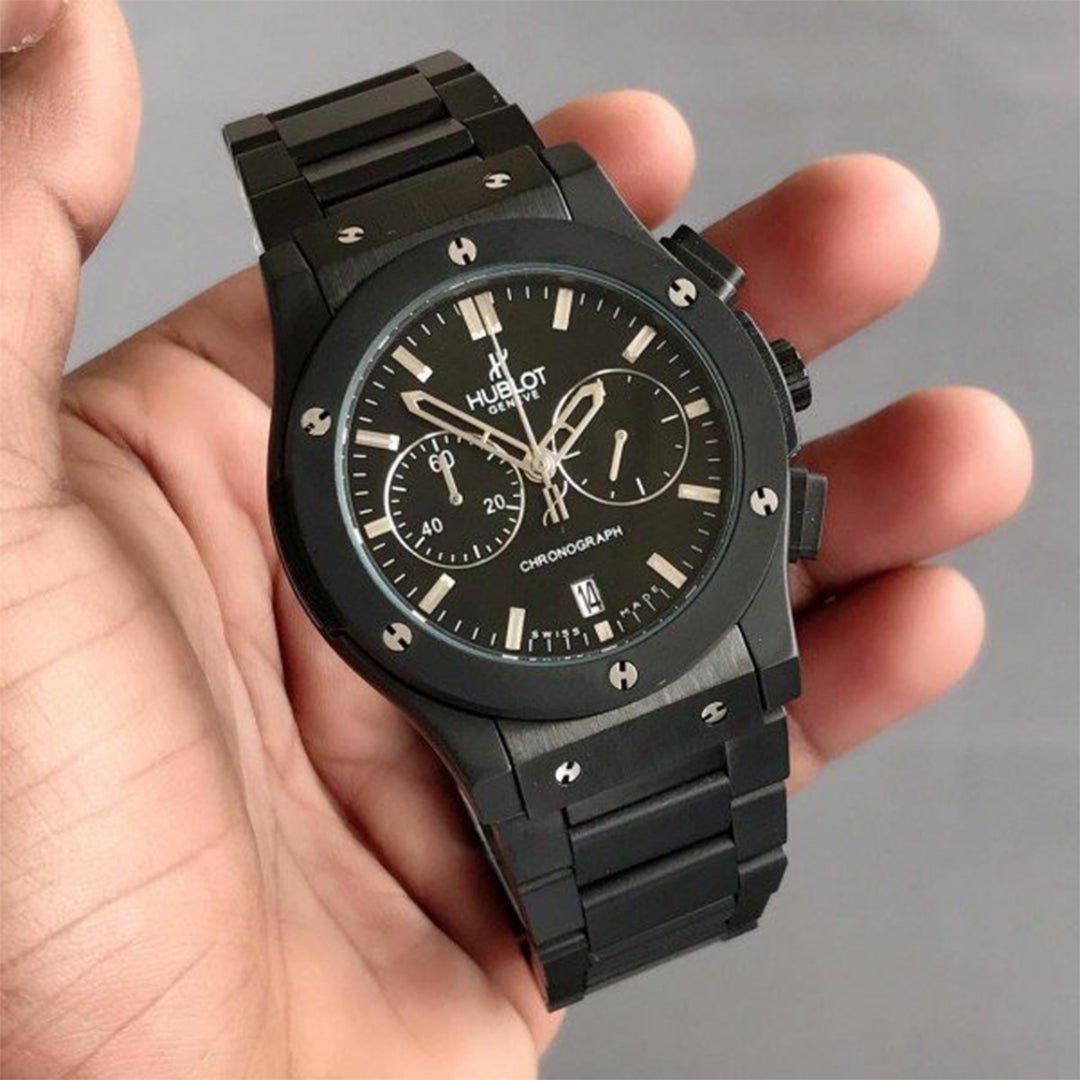 Hublot Jet Black Metal Watch - Image 3