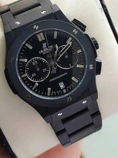 Hublot Jet Black Metal Watch