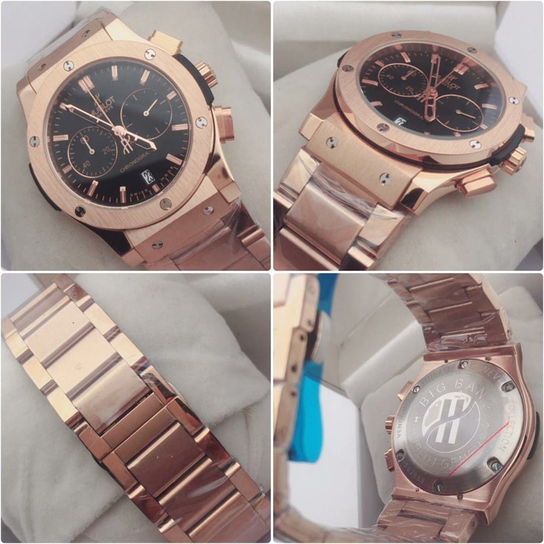 Hublot Rosegold Metal Watch - Image 2