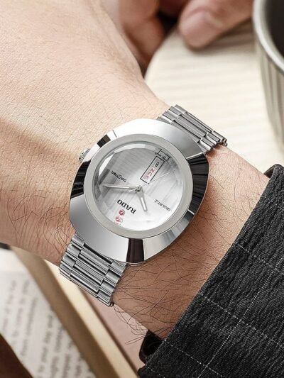 RADO DISTAR SILVER White Metal WATCH