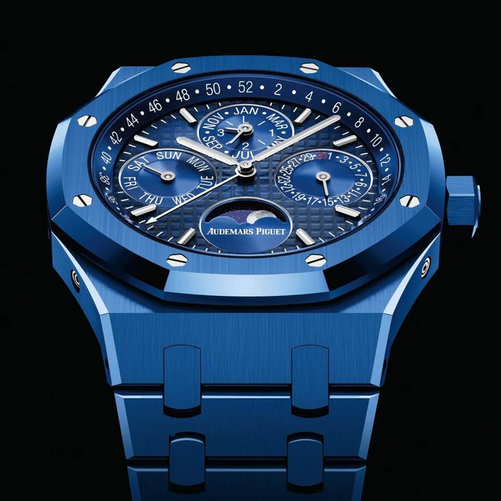 Audemars Piguet AP Royal Oak Dark blue Chronograph Metal - Image 5