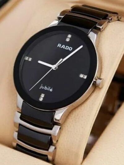 Rado Jubile Stainless Steel Black Silver
