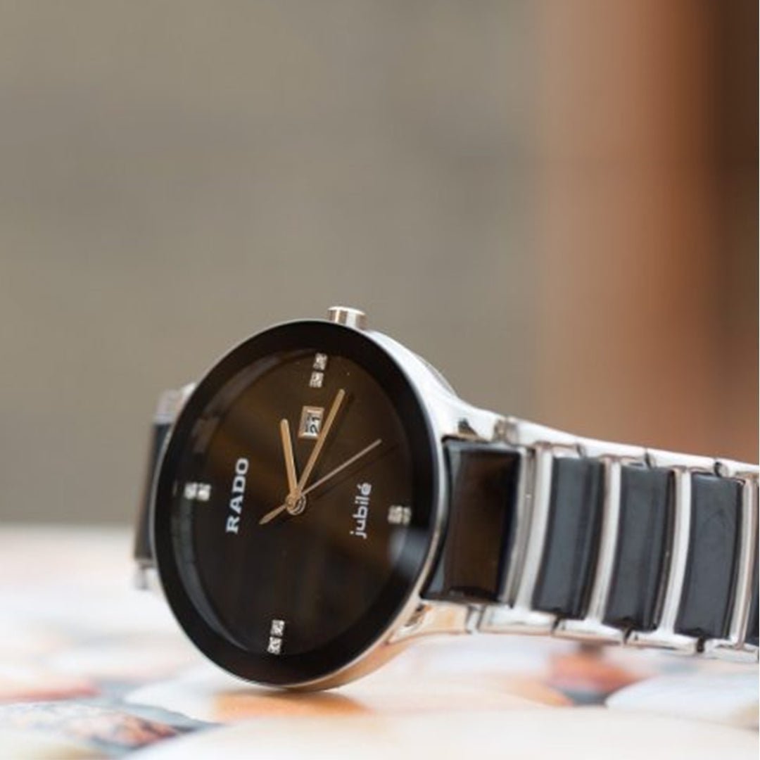 Rado Jubile Stainless Steel Black Silver - Image 2