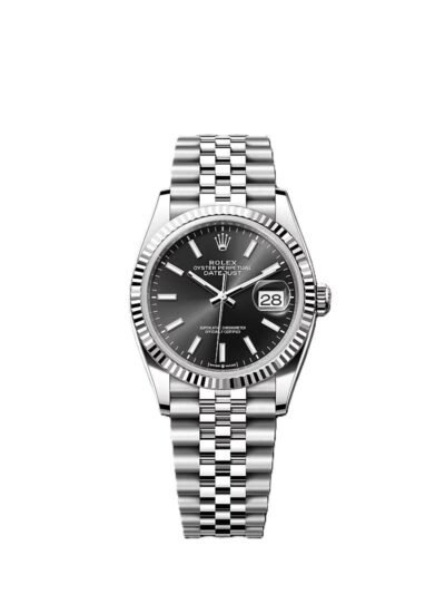 Rolex Date just 36 black dial