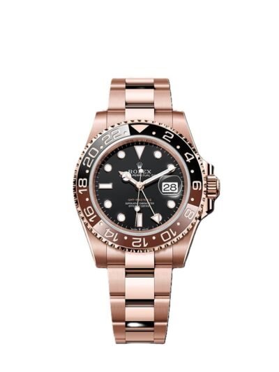 GMT-Master II Everose gold and Black dial.
