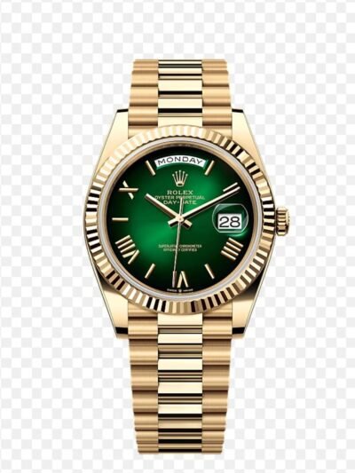 ROLEX DAYDATE GOLD GREEN DIAL 299